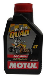 Купить моторное масло Motul Power Quad 4T Синтетическое | Артикул 101468