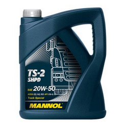Купить моторное масло Mannol TS-2 SAE 20W50 (SHPD) Минеральное | Артикул 4036021256689
