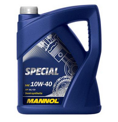 Купить моторное масло Mannol Special SAE 10W-40 Полусинтетическое | Артикул 4036021502205