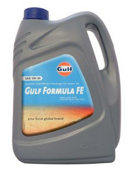 Купить моторное масло Gulf Formula FE SAE 5W-30 (5л) Синтетическое | Артикул 8717154950403