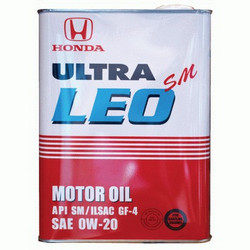 Купить моторное масло Honda Ultra LEO SM Синтетическое | Артикул 0821199904