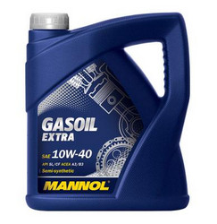 Купить моторное масло Mannol Gasoil Extra SAE 10W/40 Полусинтетическое | Артикул 4036021402604