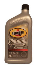 Купить моторное масло Pennzoil Platinum SAE 10W-30 Full Synthetic Motor Oil Синтетическое | Артикул 071611915106