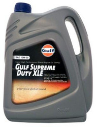 Купить моторное масло Gulf Supreme Duty XLE 10W-30 Синтетическое | Артикул 8717154955019