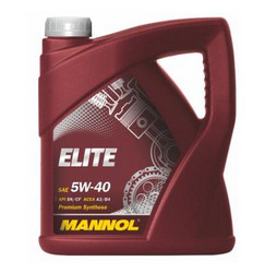 Купить моторное масло Mannol Elite SAE 5w/40 Синтетическое | Артикул 4036021404103