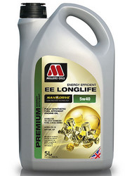 Купить моторное масло Millers oils EE Longlife 5W40, 5л Синтетическое | Артикул 7806GRN