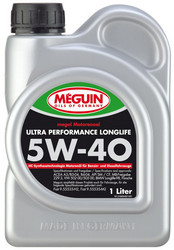 Купить моторное масло Meguin Ultra Performance Longlife SAE 5W-40 Hc-синтетическое | Артикул 4361
