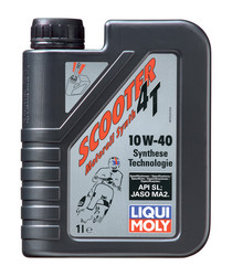 Купить моторное масло Liqui moly НС-синтетическое моторное масло для скутеров Hc-синтетическое | Артикул 7522