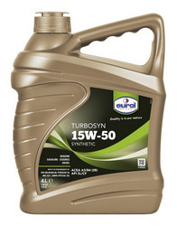 Купить моторное масло Eurol Turbosyn 15W-50 SL/CF, 4л Полусинтетическое | Артикул E1000394L