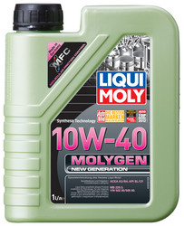 Купить моторное масло Liqui moly Molygen New Generation 10W-40 Hc-синтетическое | Артикул 9059