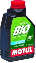 Купить моторное масло Motul BIO 2T Синтетическое | Артикул 100062