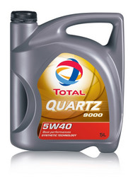 Купить моторное масло Total Quartz 9000 5W40 Синтетическое | Артикул RO173574