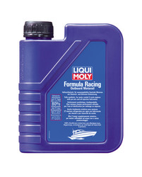 Купить моторное масло Liqui moly для 2-тактных двигателей лодок Formula Racing Outboard Motoroil Синтетическое | Артикул 1233