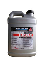 Купить моторное масло Quicksilver Premium 2-Cycle Outboard Oil TC-W3 Минеральное | Артикул 92858023QB1