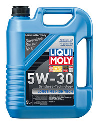 Купить моторное масло Liqui moly Longtime High Tech SAE 5W-30 Hc-синтетическое | Артикул 7564