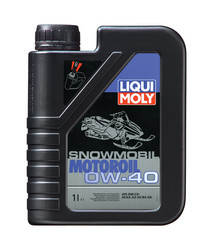 Купить моторное масло Liqui moly для снегоходов Snowmobil Motoroil SAE 0W-40 Синтетическое | Артикул 7520