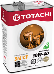 Купить моторное масло Totachi Eco Gasoline Semi-Synthetic SM/CF 10W-40, 4л Полусинтетическое | Артикул 4562374690394