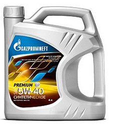 Купить моторное масло Gazpromneft Premium 5W-40, 1л Синтетическое | Артикул 2389901311