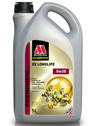 Купить моторное масло Millers oils EE Longlife 5W30, 5л Синтетическое | Артикул 7877GRN