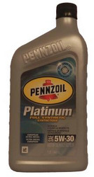 Купить моторное масло Pennzoil Platinum European Ultra Diesel 5W-30 Синтетическое | Артикул 071611000369