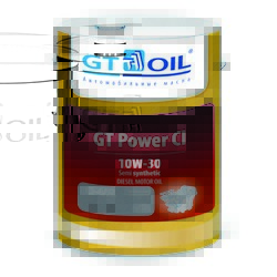 Купить моторное масло Gt oil GT Power CI, 20 л Полусинтетическое | Артикул 8809059407066