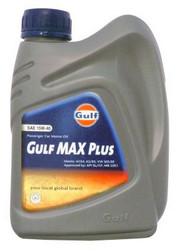 Купить моторное масло Gulf Max Plus SAE 15W-40 (1л) Минеральное | Артикул 8717154951882
