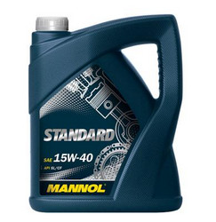 Купить моторное масло Mannol Standard SAE 15w/40 Минеральное | Артикул 4036021502151