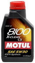 Купить моторное масло Motul 8100 X-Clean C3 Синтетическое | Артикул 102020