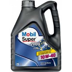 Купить моторное масло Mobil Super 2000 X1 Diesel 10W-40 4Л Полусинтетическое | Артикул 151752