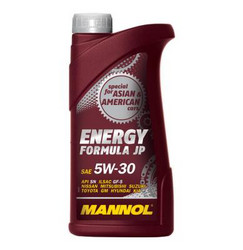 Купить моторное масло Mannol Energy Formula JP SAE 5W-30 Синтетическое | Артикул 4036021101439