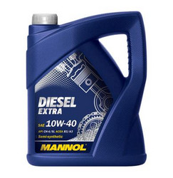 ������ �������� ����� Mannol Diesel Extra SAE 10W/40 ����������������� | ������� 4036021505152