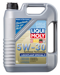 Купить моторное масло Liqui moly Special Tec F SAE 5W-30 Hc-синтетическое | Артикул 3853