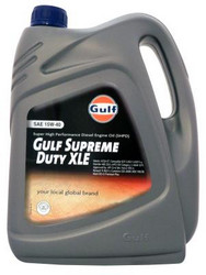 Купить моторное масло Gulf Supreme Duty XLE 15W-40 Минеральное | Артикул 8717154958898