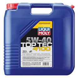 Купить моторное масло Liqui moly Top Tec 4100 SAE 5W-40 Hc-синтетическое | Артикул 3702