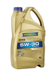 Купить моторное масло Ravenol DXG SAE 5W-30 Синтетическое | Артикул 4014835732391