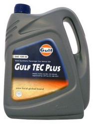 Купить моторное масло Gulf Tec Plus 10W-40 Полусинтетическое | Артикул 8717154951868