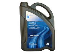 Купить моторное масло General motors OIL, ENG Синтетическое | Артикул 93744630