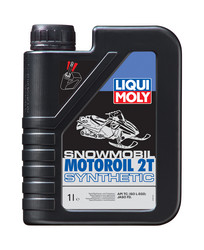 Купить моторное масло Liqui moly для снегоходов Snowmobil Motoroil 2T Synthetic Синтетическое | Артикул 2382