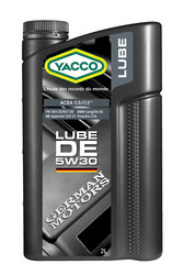 Купить моторное масло Yacco LUBE DE Синтетическое | Артикул 305524