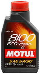Купить моторное масло Motul 8100 Eco Clean Синтетическое | Артикул 101542