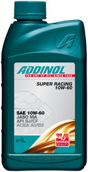 Купить моторное масло Addinol Super Racing 10W-60, 1л Синтетическое | Артикул 4014766070333