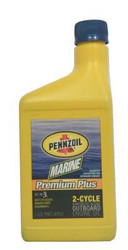 Купить моторное масло Pennzoil Marine Premium Plus Outboard 2-Cycle Синтетическое | Артикул 071611938709