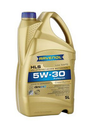 Купить моторное масло Ravenol HLS SAE 5W30 Синтетическое | Артикул 4014835723054