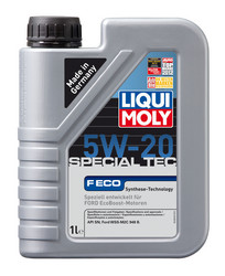 Купить моторное масло Liqui moly Special Tec F ECO SAE 5W-20 Hc-синтетическое | Артикул 3840