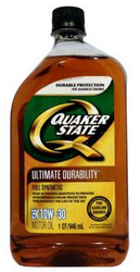 Купить моторное масло Quaker state Ultimate Durability SAE 10W-30 Full Synthetic Motor Oil Синтетическое | Артикул 073102046528