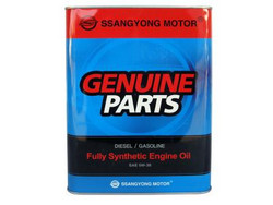 Купить моторное масло Ssangyong Diesel/Gasoline Fully Synthetic 5W30 Синтетическое | Артикул 0000000658