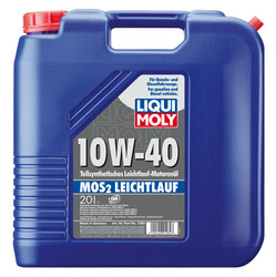 Купить моторное масло Liqui moly MoS2 Leichtlauf SAE 10W-40 Полусинтетическое | Артикул 1089