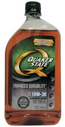 Купить моторное масло Quaker state Enhanced Durability SAE 10W-30 SyntheticBlend Motor Oil Синтетическое | Артикул 073102046504