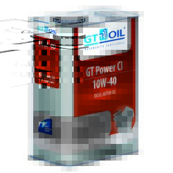Купить моторное масло Gt oil GT Power CI, 4 л Полусинтетическое | Артикул 8809059407523