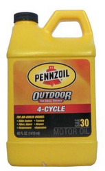 Купить моторное масло Pennzoil 4-Cycle Outdoor Motor Oil SAE 30 Синтетическое | Артикул 071611035873